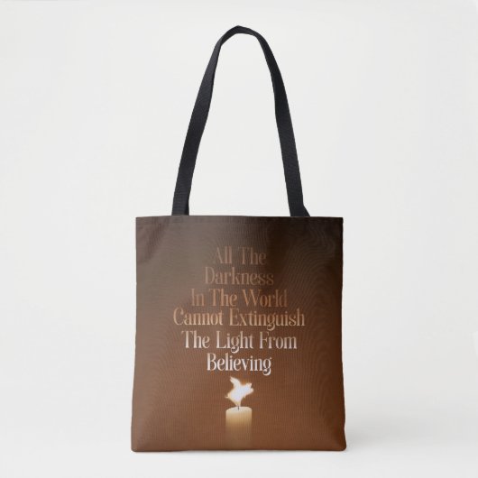 Flying Pig Candle Flame Tasche (Vorderseite)