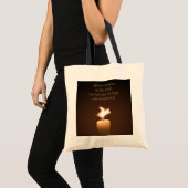 Flying Pig Candle Flame Tote Bag Tragetasche (Vorderseite (Produkt))
