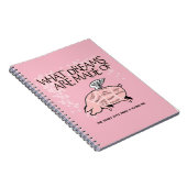 Flying Pig Cuts Notizblock (Rechte Seite)