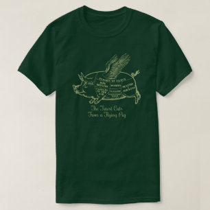 Flying Pig Cuts T-Shirt