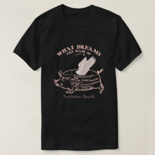 Flying Pig Diagramm T - Shirt