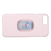 Flying Pig durch Flugzeugfenster Case-Mate iPhone Hülle (Rückseite (Horizontal))