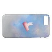 Flying Pig iPhone Case (Rückseite (Horizontal))