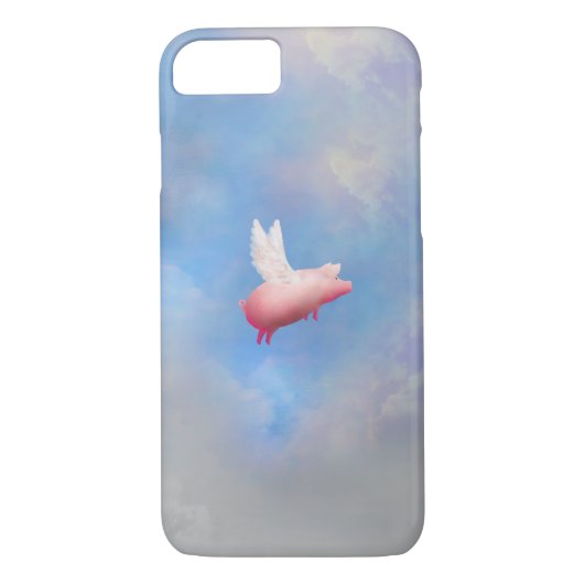 Flying Pig iPhone Case (Rückseite)