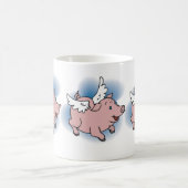 Flying Pig Kaffeetasse (Mittel)