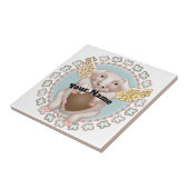 Flying Pig Kiss Kachel (Seite)