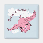 Flying Pig Magnet (Vorne)