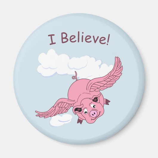 Flying Pig Magnet (Vorne)