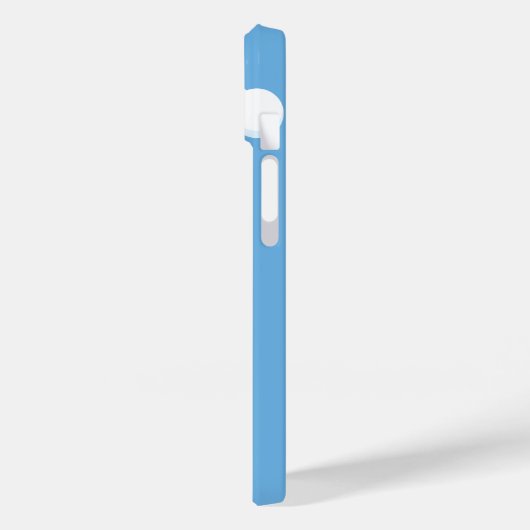 Flying Pig - Niedliches Piglet mit Flügeln auf bla Case-Mate iPhone Hülle (Rückseite / Links)