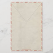 Flying Pig Postage Stationery Briefpapier (Rückseite)