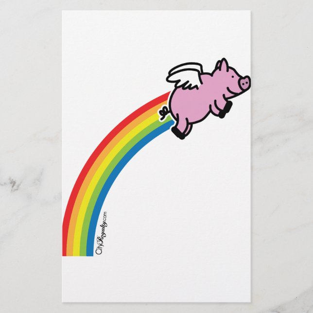 Flying Pig Rainbow (Vorderseite)