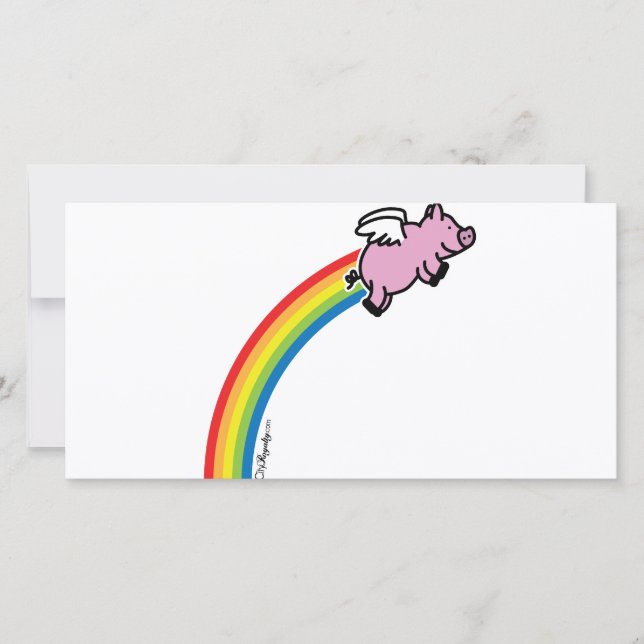 Flying Pig Rainbow (Vorderseite)