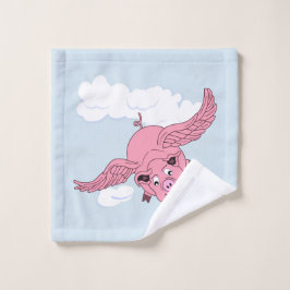 Flying Pig Waschlappen