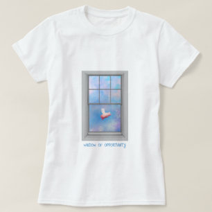 Flying Pig-Window T-Shirt