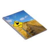 Flying Pig-Zeichen Notizblock (Rechte Seite)