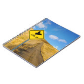 Flying Pig-Zeichen Notizblock (Linke Seite)