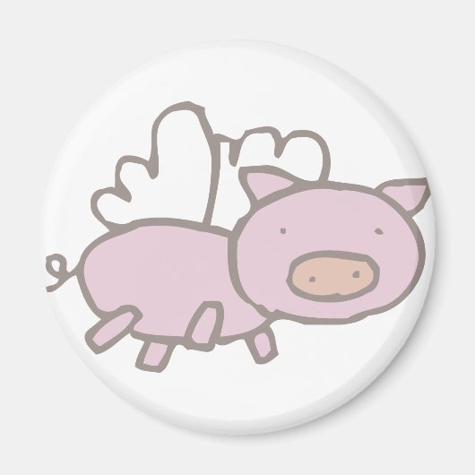 Flying Piggy Magnet (Vorne)