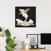 Flying Pigs Squad Poster (Heimbüro)