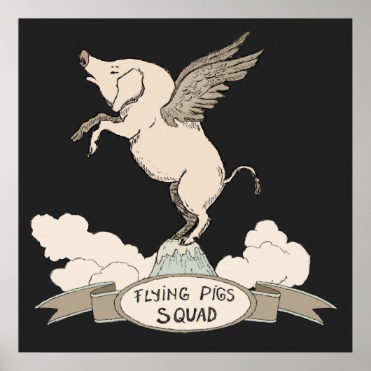Flying Pigs Squad Poster (Vorne)