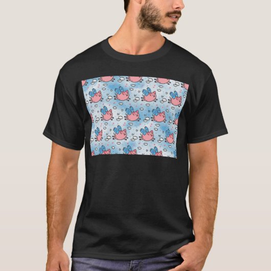 flying pigs T-Shirt (Vorderseite)