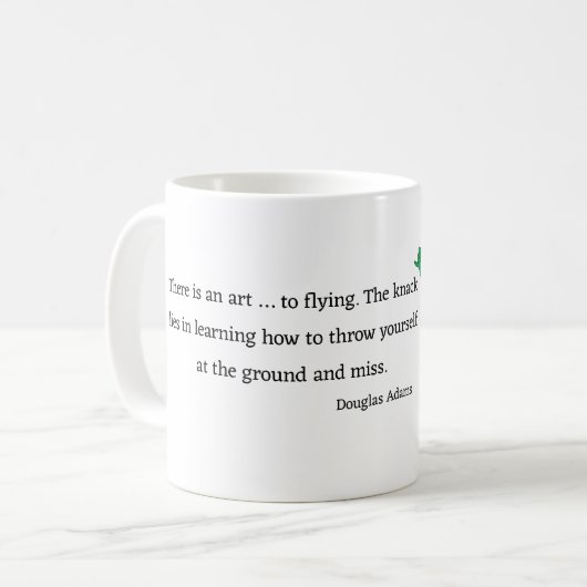 Flying Pilot Kaffeetasse (Vorderseite Links)