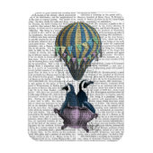 Flying Pinguine Magnet (Vertikal)
