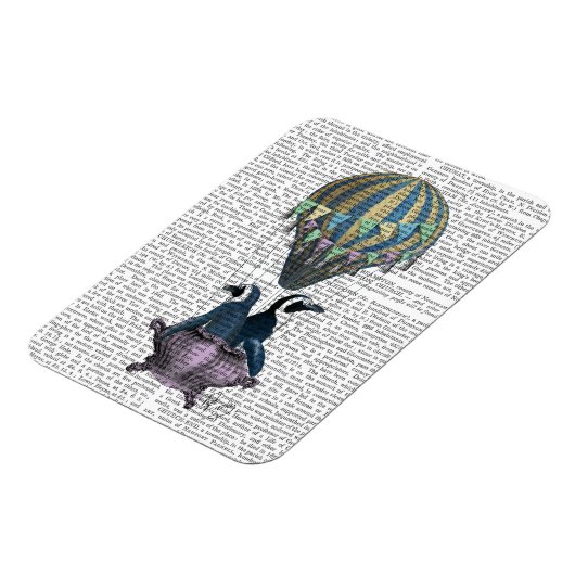 Flying Pinguine Magnet (Linke Seite)