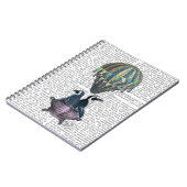 Flying Pinguine Notizblock (Linke Seite)