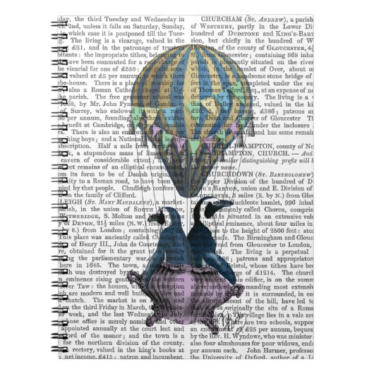 Flying Pinguine Notizblock (Vorderseite)