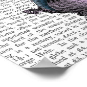 Flying Pinguine Poster (Ecke)