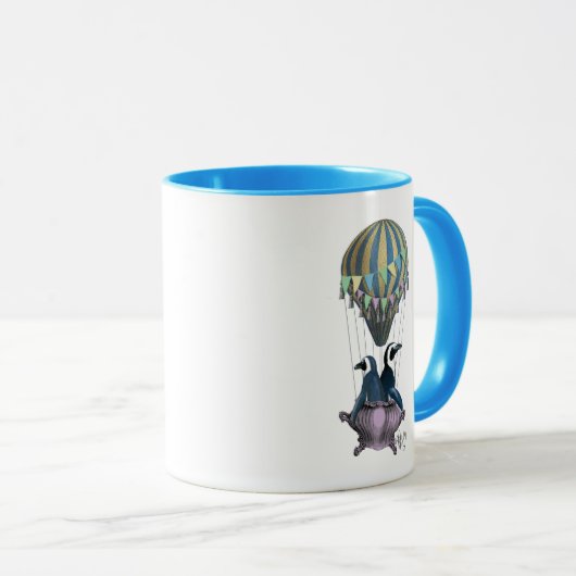 Flying Pinguine Tasse (VorderseiteRechts)