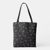 Flying Pink Floral Muster Tasche (Rückseite)