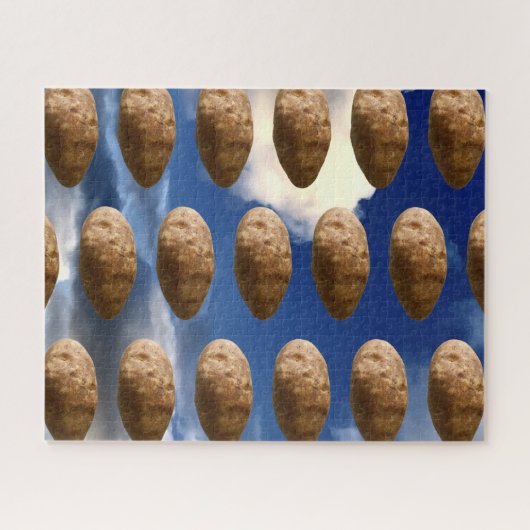 Flying Potatoes Space Potato Invasion Puzzle (Horizontal)