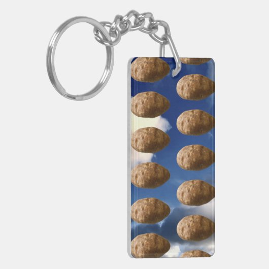 Flying Potatoes Space Potato Invasion Schlüsselanhänger (Vorderseite links)