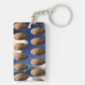 Flying Potatoes Space Potato Invasion Schlüsselanhänger (Rückseite)