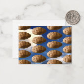 Flying Potatoes Space Potato Mitteilungskarte (Vorderseite/Rückseite Beispiel)