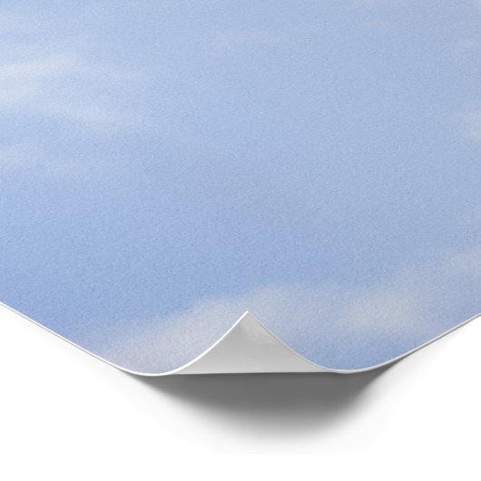 Flying Print Poster (Ecke)