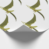 Flying Pterodactyl Geschenkpapier (Ecke)