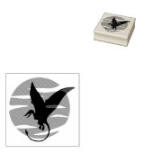 Flying Pterosaur Gummistempel (Stempel)
