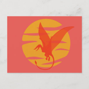 Flying Pterosaur Postkarte
