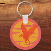 Flying Pterosaur Schlüsselanhänger (Vorderseite)