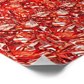 Flying puck - Versteckter 3D-Druck Poster (Ecke)