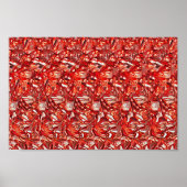 Flying puck - Versteckter 3D-Druck Poster (Vorne)