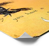 Flying Pumpkn and Hexe Poster (Ecke)