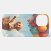 Flying Puppy iPhone Hülle (Rückseite (Horizontal))