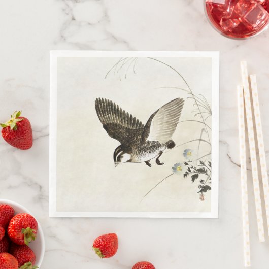 Flying Quail Paper Napkin Serviette (Beispiel)