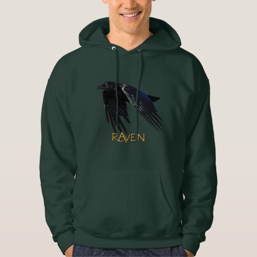 Flying Raven Corvid-Lover Shirt (Vorderseite)