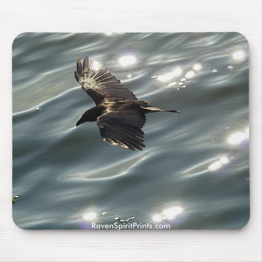 Flying RAVEN\CROW Mousepad (Vorne)