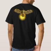 Flying Red Tailed Hawks  T-Shirt (Rückseite)