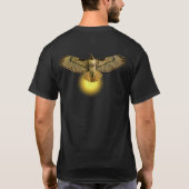 Flying Red Tailed Hawks T-Shirt (Rückseite)